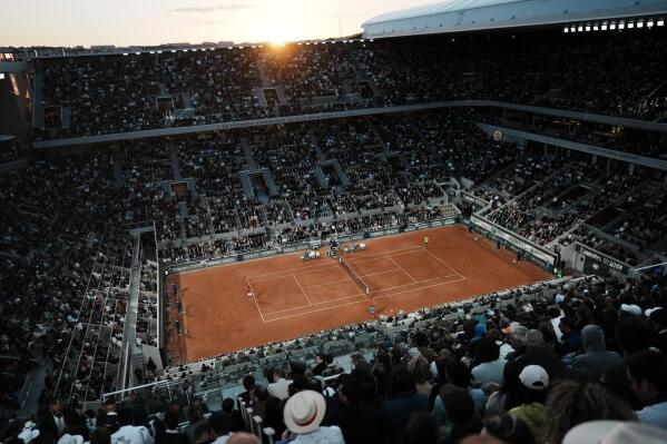 French open online of tennis